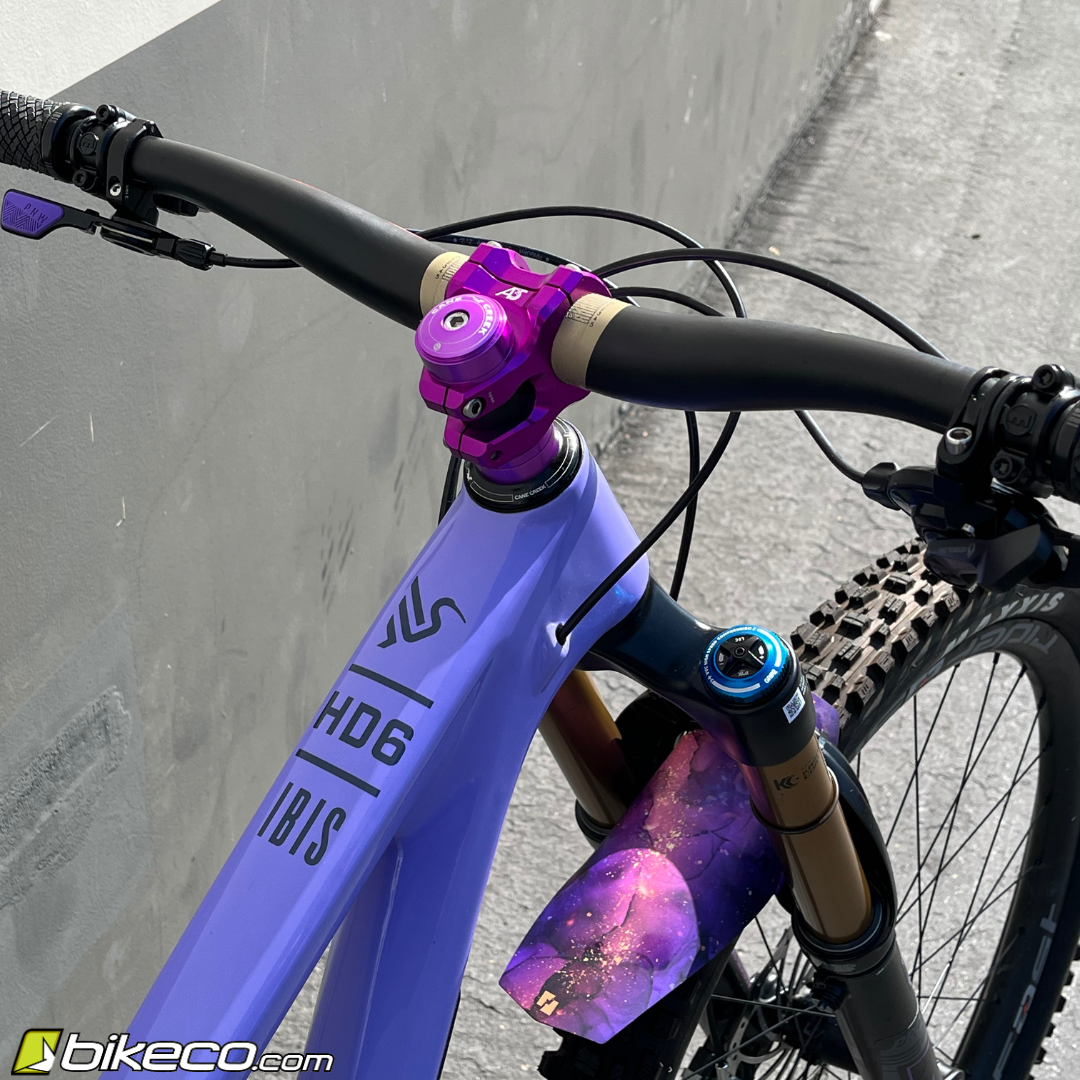 2024 Custom Lavender Haze Ibis HD6 built but the Pros at BikeCo.com